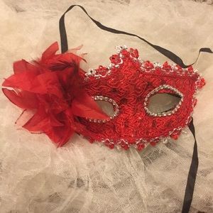 Red Masquerade Masks